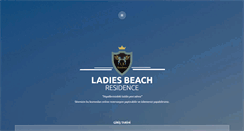 Desktop Screenshot of ladiesbeachresidence.com