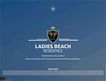Tablet Screenshot of ladiesbeachresidence.com